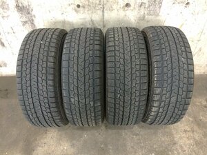 中古 ヨコハマ アイスガード G075 18インチ 255/60R18 2017年製造 スタッドレスタイヤのみ4本セット YOKOHAMA iceGUARD