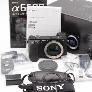 【新品級】 Sony α6500 ブラック ボディ ソニー #3045