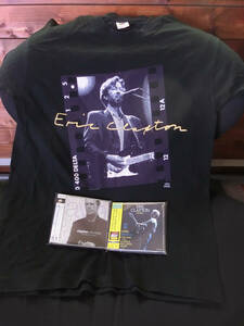 エリック・クラプトン『BEST OF』『 ストーリー』国内版／解説歌詞カード付／帯封付き／Tシャツ付き Eric Clapton