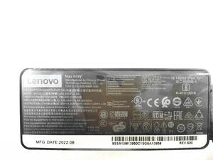 ★【純正新品！】Lenovo Type-C 電源 ACアダプター ThinkPad T480 T480s、 ThinkPad T580 ／20V 3.25A 65W 充電器 ACコード付属
