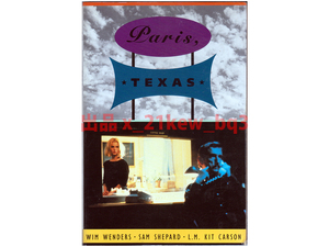 ★ヴィム・ヴェンダース「パリ、テキサス」英語版脚本★『Paris, Texas / Screenplay』★Sam Shepard / Wim Wenders★The Ecco Press