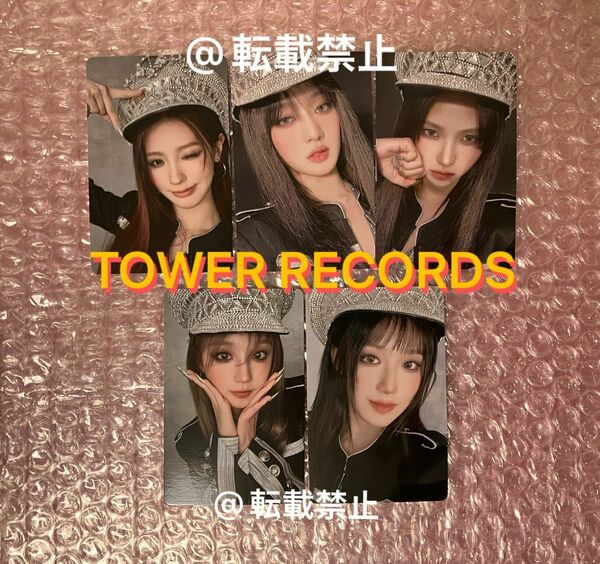 (G)I-DLE gidle アルバム 2 タワレコ TOWER RECORDS 特典 トレカ フォトカード 5枚 セット ②