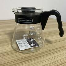 未使用保管品 HARIO ハリオ 本格カフェセット 耐熱ガラス ドリッパー フィルター コーヒーサーバー カップセット 1〜4杯用 箱付き_画像2