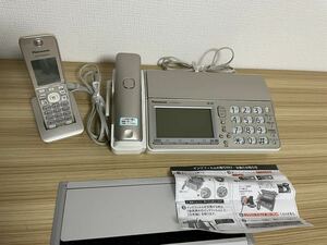 Panasonic Panasonic ...... story cordless handset attaching FAX telephone machine KX-PD604-N KX-FKD353-N cordless handset KX-FKD506-N operation verification ending 