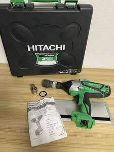 日立 HITACHI コードレスインパクトレンチ　充電式 WR18DSHL 18V ケース付き　説明書付き 状態不明