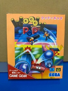 新品未開封 　ウッディポップ WOODY POP SEGA game gear レトロゲーム　ゲーム　