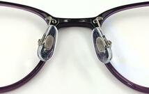 EMODA EMD-4225 エモダ 度入り 眼鏡 メガネフレーム ウルテム 超弾性樹脂素材 ウエリントン レディース ケース付き _画像8