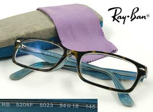 Ray Ban RayBan RB 5206F 5023 times entering glasses glasses frame Habana clear square case attaching 