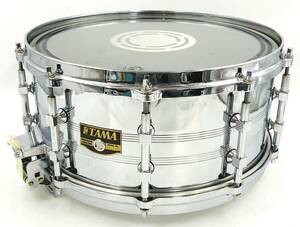 TAMA SNARE DRUM タマ スネアドラム 直径約36.5cm 奥行き約20.5cm SERIAL No.022915【使用音出し確認済み】