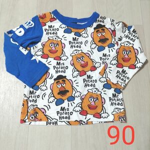 ★　BABY DOLL　ベビードール　長袖Tシャツ　90サイズ　トイ・ストーリー　ポテトヘッド　 こども服　 キッズ