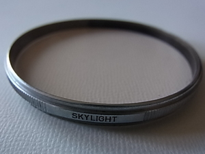 送料94円～　銀枠　CANON　キャノン　SKYLIGHT　58mm　管理no.10　枠色silver