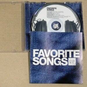 CD◎V.A.／GAP Favorite Songs　人気シンガー達がお気に入りの曲を歌う企画盤 『神のみぞ知る』『ハロー・イッツ・ミー』収録