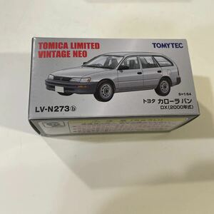 トミカリミテッドヴィンテージ トヨタ カローラバン DX 2000年式 LV-N273bです。未使用、未開封品です。外箱に若干の擦れ傷ございます。