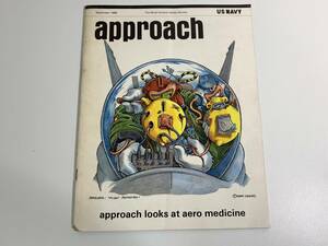 279 米海軍 雑誌 approach 100ks at aero medicine 1988.september 9月 アプローチ 航空医学に着目 ミリタリー 洋書 希少品 コレクター