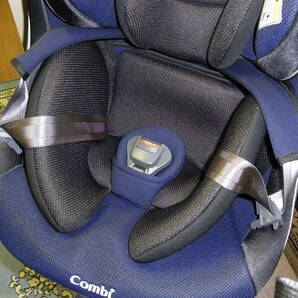 コンビ チャイルドシート 新生児 ウィゴーグランデ サイドプロテクション エッグショック DK ネイビー（NB）  使用回数の少ない美品の画像4