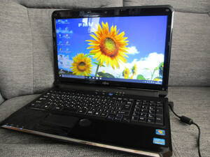 富士通　LIFEBOOK　AH56/D　ブラック　Office2010ProPlus付き