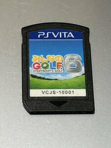 PSVITA みんなのGOLF 6 ゴルフ ミンゴル みんごる ソフト 本体 ゲーム ソフト プレイステーションヴィータPlayStation Vita ビータ