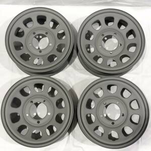 デイトナ G2 マットグレー 16-5.5J 5H139.7 ＋22 ホイール4本セット ジムニー JB64W JB23W アウトレット品