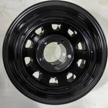 デイトナ ブラック 16-6.0J 5H139.7 ゼロセット ±00 TOYO OPEN COUNTRY M/T 225/75R16 ジムニーシエラ JB74W JB43W_画像5