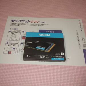 NVMe SSD 1TB 【未開封、納品書原本付】KIOXIA EXCERIA PLUS G3 SSD-CK1.0N4PLG3J