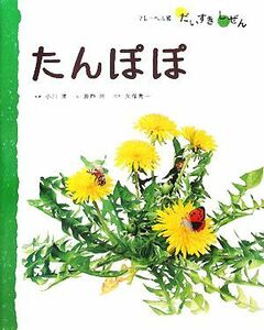 たんぽぽ フレーベル館だいすきしぜんしょくぶつ１／小川潔【指導】，瀬戸照【絵】，久保秀一【写真】