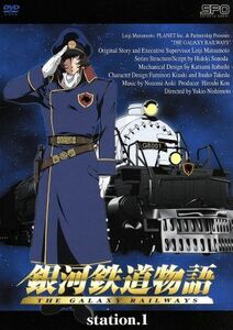 銀河鉄道物語　ｓｔａｔｉｏｎ．１／松本零士（原作）,園田英樹（脚本）,西本由紀夫（監督）,木崎文智（キャラクターデザイン）,竹田逸子（