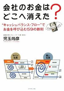 会社のお金はどこへ消えた？ “キャッシュバランス・フロー”でお金を呼び込む５９の鉄則／児玉尚彦【著】