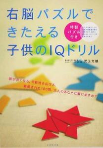 右脳パズルできたえる子供のＩＱドリル 特製パズル付き／児玉光雄(著者)