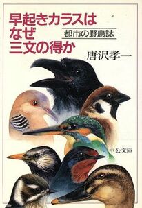 早起きカラスはなぜ三文の得か 都市の野鳥誌 中公文庫／唐沢孝一(著者)