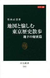 地図と愉しむ東京歴史散歩　地下の秘密篇 中公新書２４０３／竹内正浩(著者)