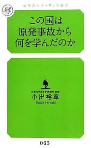 この国は原発事故から何を学んだのか 幻冬舎ルネッサンス新書／小出裕章【著】