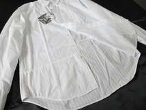 エンジニアードガーメンツ★2022ss★希少!≪税込定価 29,700円≫Combo Short Collar Shirt - Pima Cotton Small Diamond Dobby/White【XS】_画像4