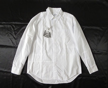 エンジニアードガーメンツ★2022ss★希少!≪税込定価 29,700円≫Combo Short Collar Shirt - Pima Cotton Small Diamond Dobby/White【XS】_画像1