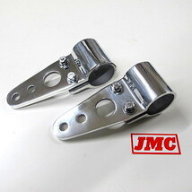 JMC　復刻砂型　ライトステー36φ　ポリッシュ仕様　Z1/Z2　Z750FX/Z400FX　JF-21-36P _画像2