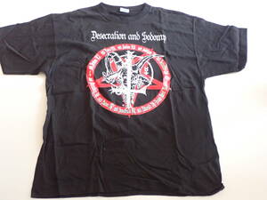 ARCHGOAT+ Black Witchery Tour T-Shirts Size L デスブラックスラッシュメタルグラインド DeathBlackThrashMetal Grindcore