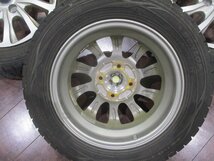 中古★BALMINUM 13インチ スタッドレスタイヤ＆ホイール 4本セット★4J/+45/100/4穴★ダンロップ 155/65R13★軽自動車に_画像10