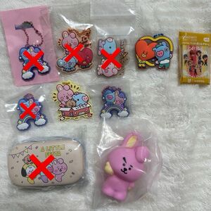 缶バッジ ラバーストラップ BTS BT21 tinytan グッズ セット 