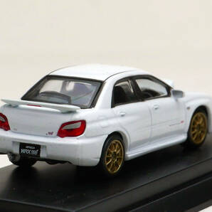 1/64 ガリバー スバル インプレッサWRX STi Spec C [GDB中期] 白 AUTOROZZA 64011の画像2