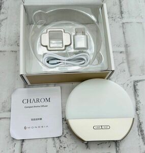 コンパクトアロマディフューザー　CHAROM 加湿器小型 70ml インテリアライト