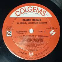 ００７カジノ・ロワイヤル(1967) Casino Royale／バート・バカラック Burt Bacharach、ダスティ・スプリングフィールド／米ＬＰ・難あり_画像5
