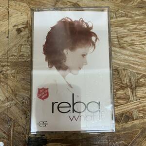 シ ROCK,POPS REBA MCENTIRE - WHAT IF シングル TAPE 中古品