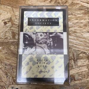 シ HIPHOP,R&B INFORMATION SOCIETY - GOING, GOING, GONE / STRENGTH シングル TAPE 中古品