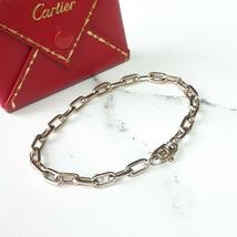 カルティエ　スパルタカス　ブレスレット　ホワイトゴールド　19cm_画像2