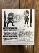 週刊少年ジャンプ ワールドコレクタブルフィギュア　ー僕のヒーローアカデミア　ー緑谷出久＆轟焦凍ー★未開封品★_画像2