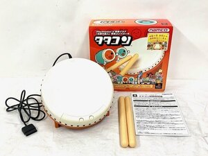 namco ナムコ　プレステ2専用ソフト　『太鼓の達人』　タタコン　和太鼓型コントローラー