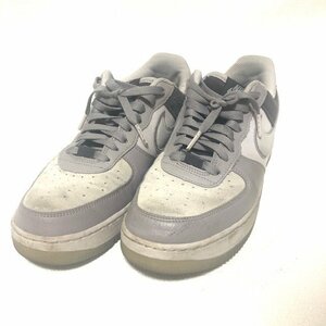 NIKE AIR FORCE1 ナイキ エアー エアフォース１ 26.5cm グレー メンズシューズ スニーカー