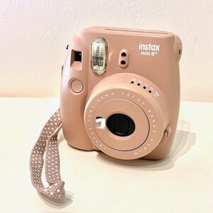 FUJIFILM 富士フィルム チェキ instax mini8＋ ミニ8プラス フィルム付き ピンク セルフショットミラー インスタントカメラ HMY