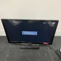 S210-K18-4747 Hisense ハイセンス ハイビジョンLED 液晶テレビ HJ24K3121 24型 薄型 TV 映像機器 2018年製 通電OK ③_画像2