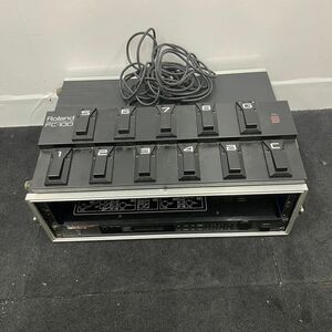 S207-O18-2978 ROLAND ローランド GUITAR EFFECTS PROCESSOR マルチエフェクター GP-8 フットコントローラー FC-100 ケース付き 通電OK ③