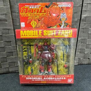 T814-O44-888 GUNDAM 機動戦士ガンダム ジ・オリジン MOBILE SUIT ZAKU MS-06 シャア専用ザク ACTION FIGURE 02 アクションフィギュア ③